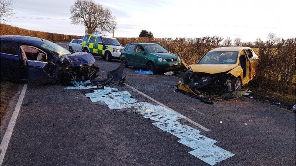 Driver jailed after mother lost unborn baby in Somerton crash BBC News