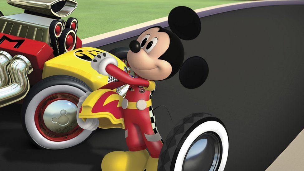 Still from Mickey and the Roadster Racers.