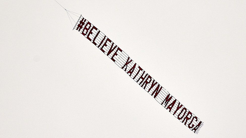 A banner reading 