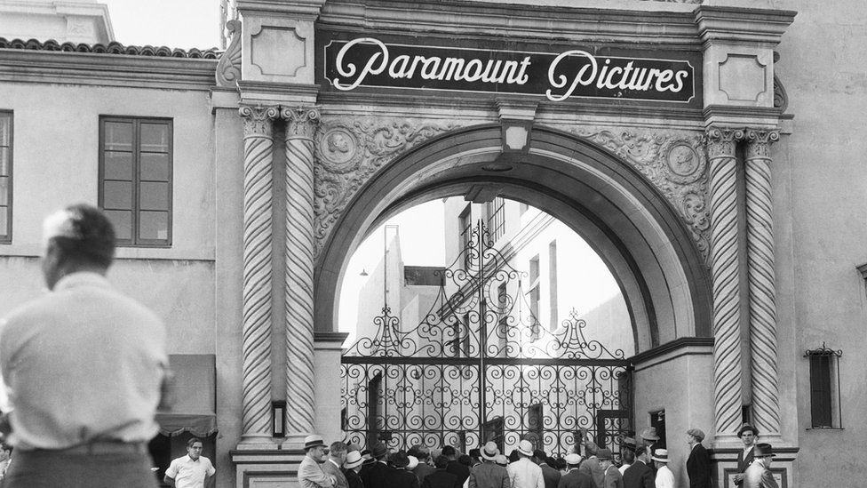 Paramount Pictures entrance