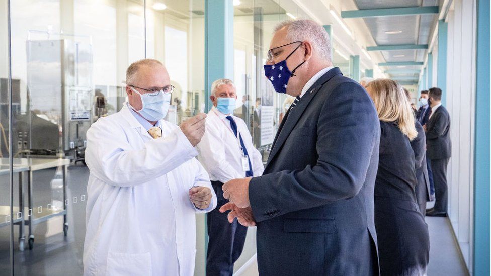Prime Minister Scott Morrison announced accelerated plans for mass vaccination