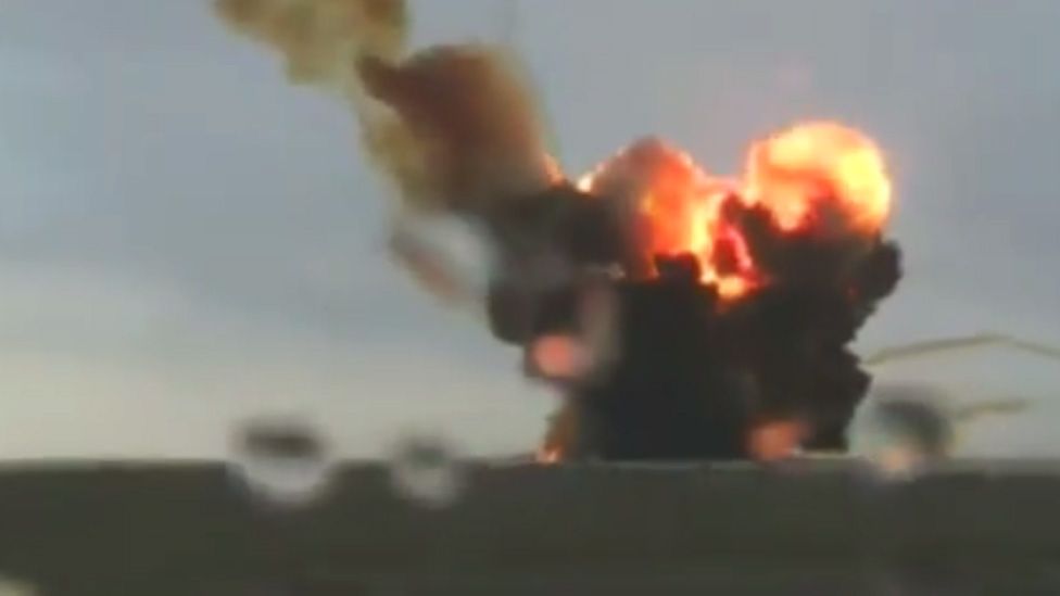 The 2013 Proton-M rocket explosion in Kazakhstan