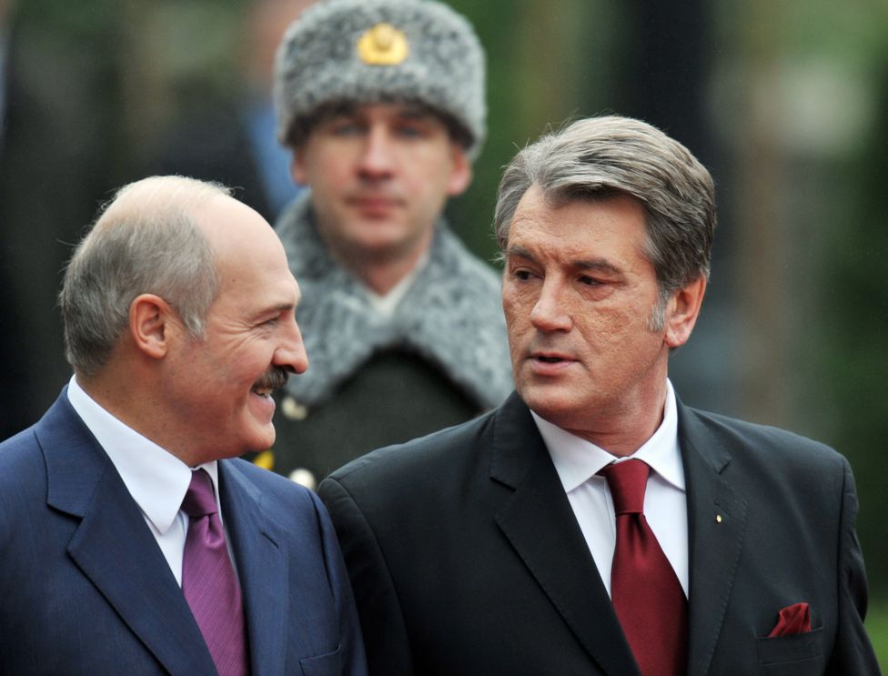Лукашенко, Ющенко