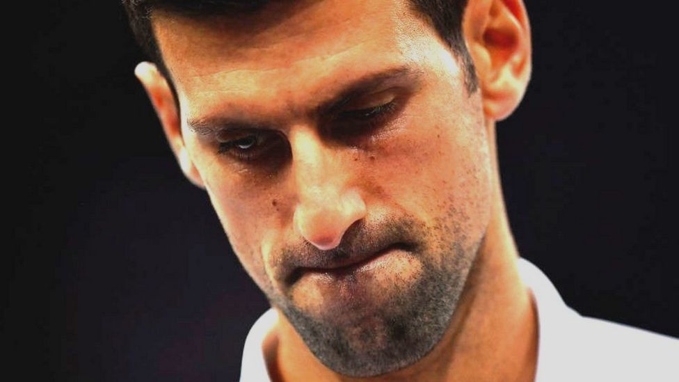 Novak Djokovic Tennis star detained ahead of deportation appeal BBC News(01)