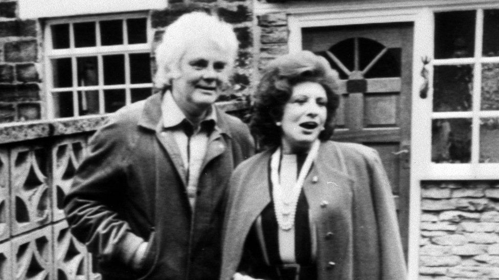 Tony Booth and wife Pat Phoenix