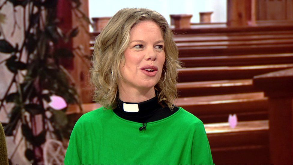 Reverend Anna Alls on BBC Breakfast