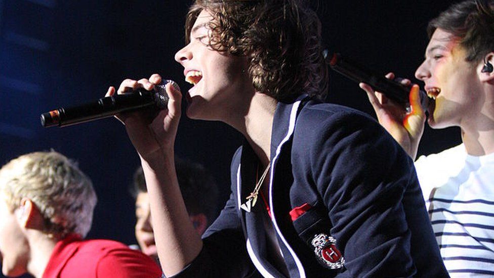 Harry Styles, Niall Horan, Zayn Malik and Liam Payne perform at the Civic Hall on December 21, 2011 in Wolverhampton, England