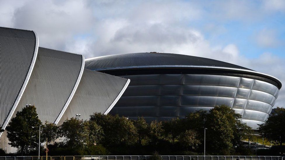 SSE Hydro venue in Glasgow that will be hosting the COP26 UN Climate Summit in November.