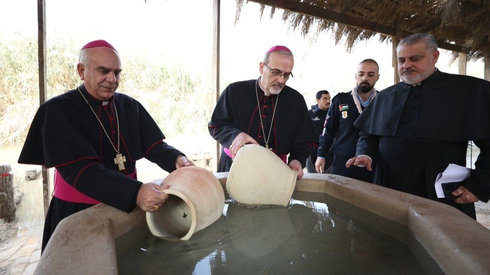 The annual national pilgrimage day for Catholics to the site for Epiphany in Jordan