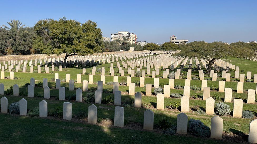 Военное кладбище в Газе