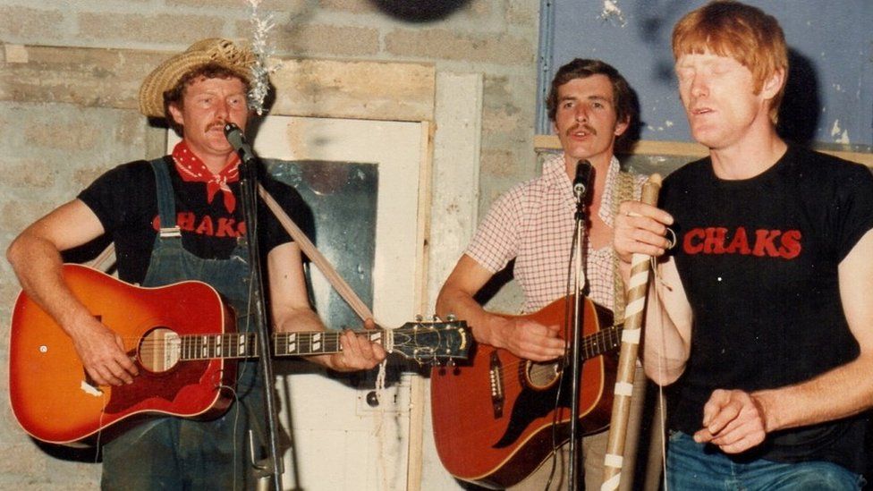 Harry Glasson Songwriter's 'pride' when people sing his songs BBC News