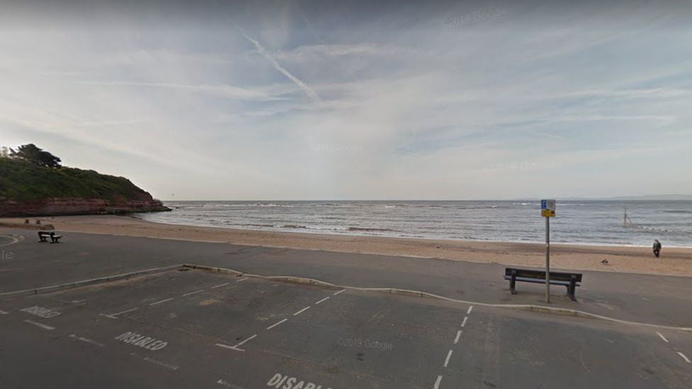 Exmouth Beach bathing ban lifted after suspect sand tests BBC News