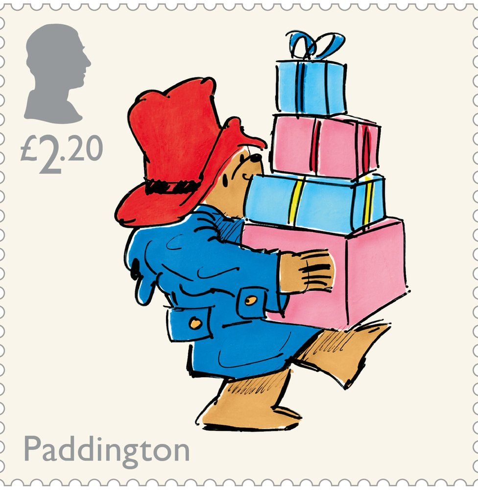 Paddington Bear stamp