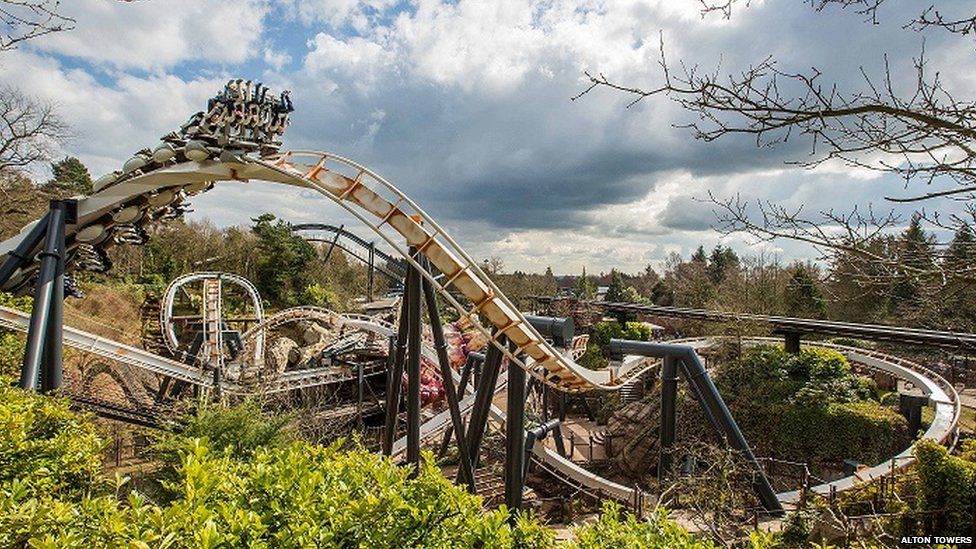 Nemesis Famous Rollercoaster At Alton Towers Theme Park To Shut For A