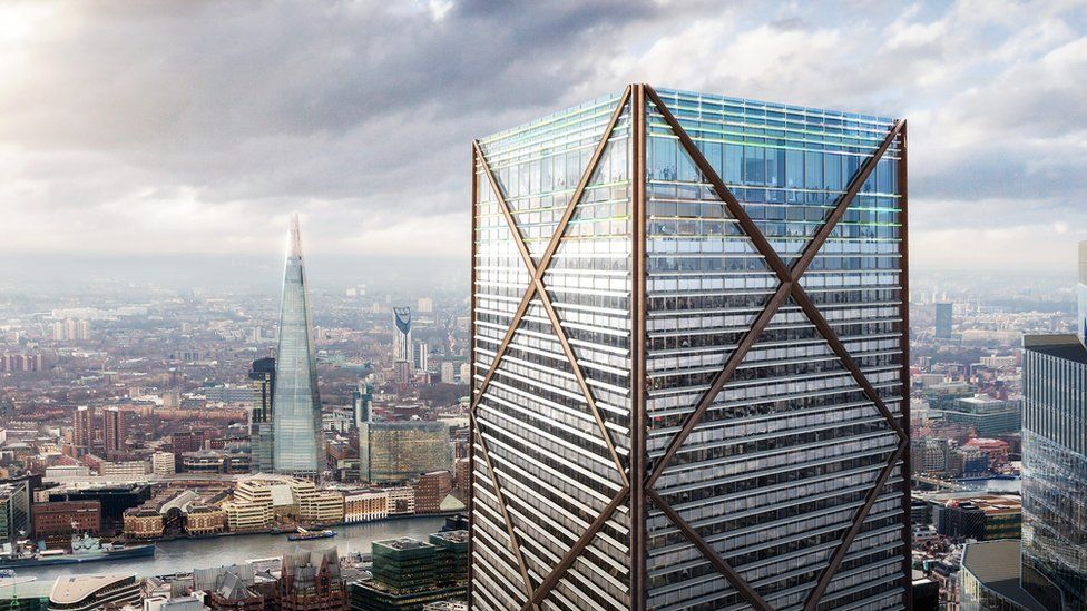 One Undershaft Plan for City of London's tallest tower unveiled BBC News