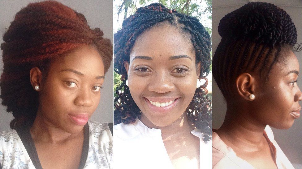 In pictures: My natural hair journey - BBC News