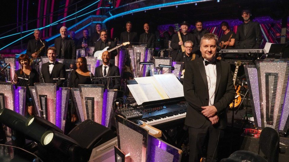 Musical Director Dave Arch and the Strictly band