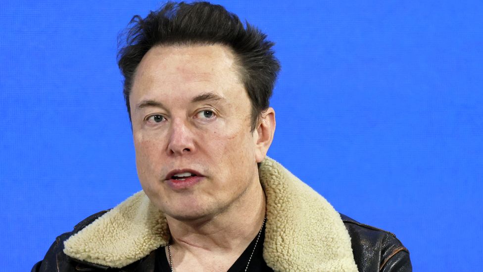 CEO of Tesla, Chief Engineer of SpaceX and CTO of X Elon Musk speaks during the New York Times annual DealBook summit on 29 November 2023 in New York City, US