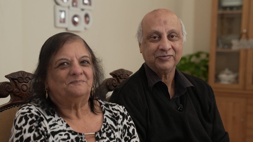 Anjana (woman) and Baljit Sethi