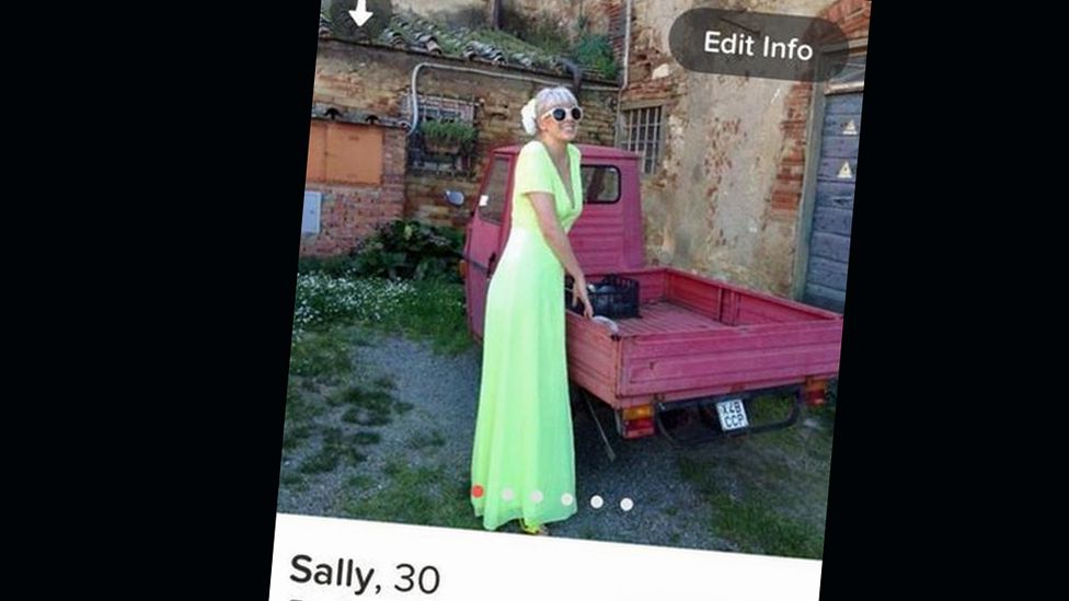 Sally's Tinder profile