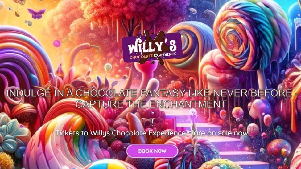 Chocolate experience website