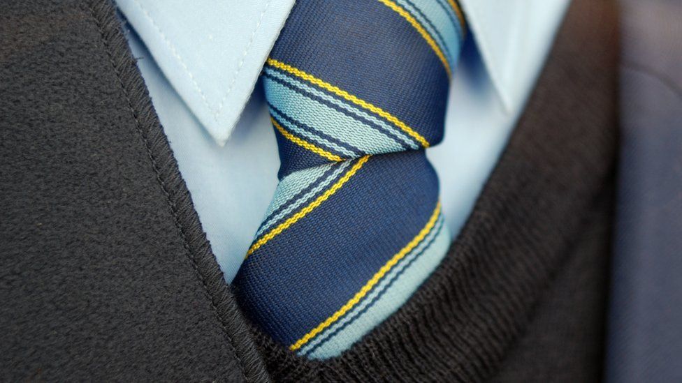 UK School uniform tie