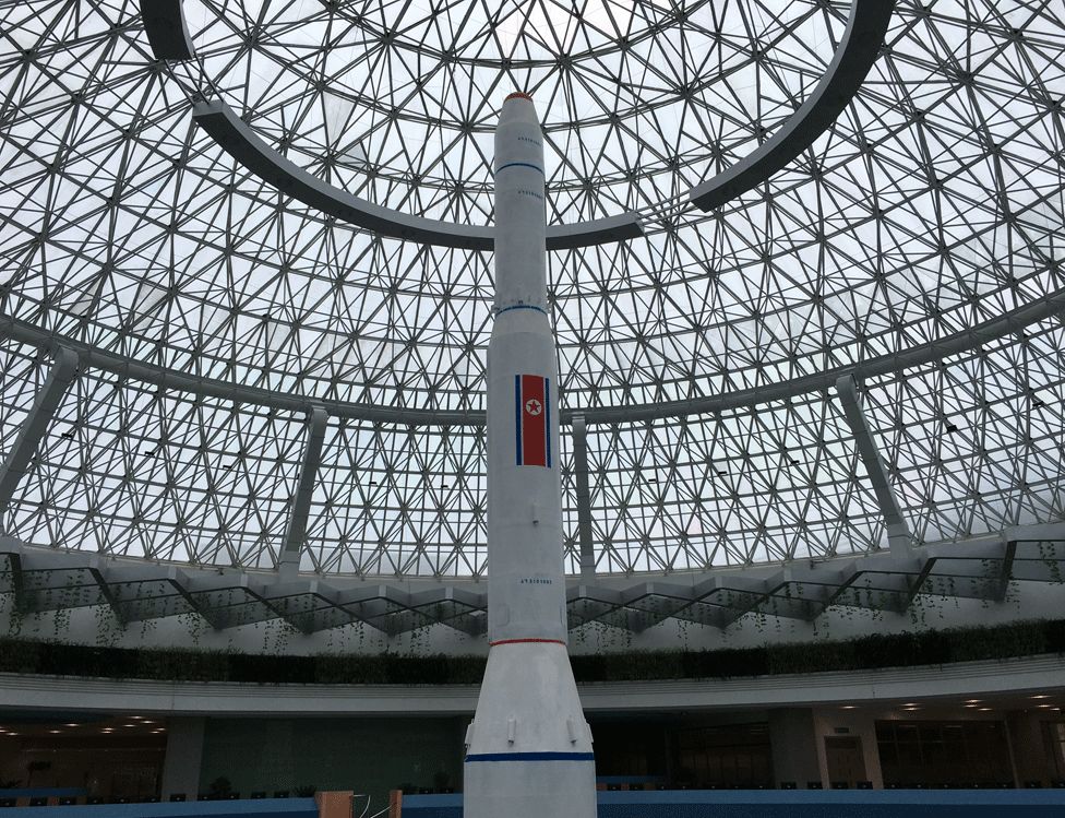 Rocket in the science museum