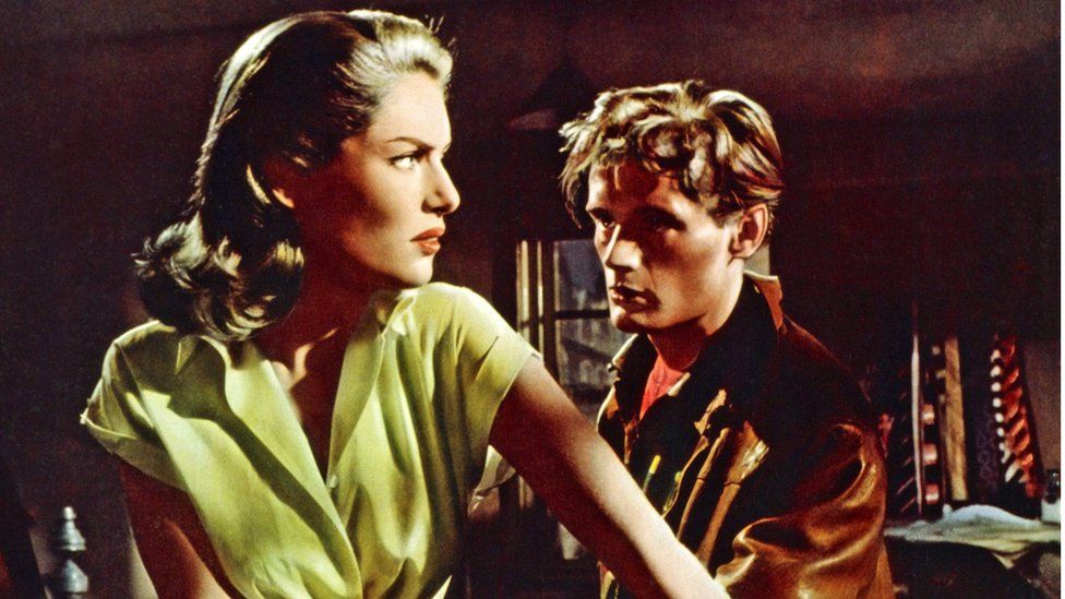 Belinda Lee and David McCallum "The Secret Place" Film. - 1957