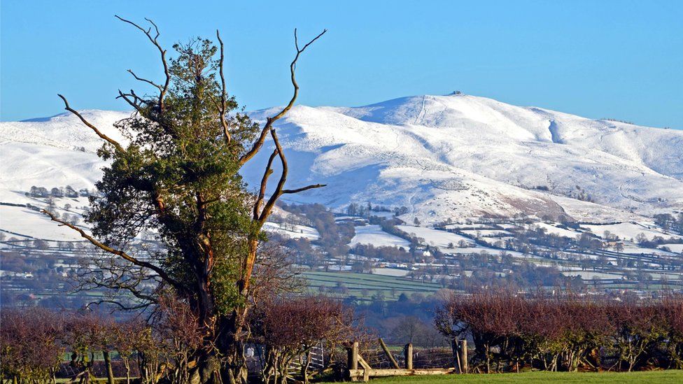 Moel Famau and the Clwydian Range