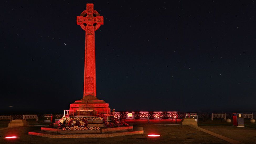 The Cenotaph in Seaham