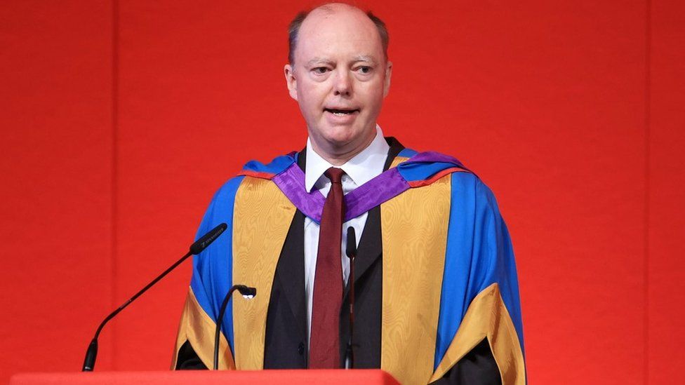Professor Sir Chris Whitty To Receive Honorary Degree From University Of York Bbc News 