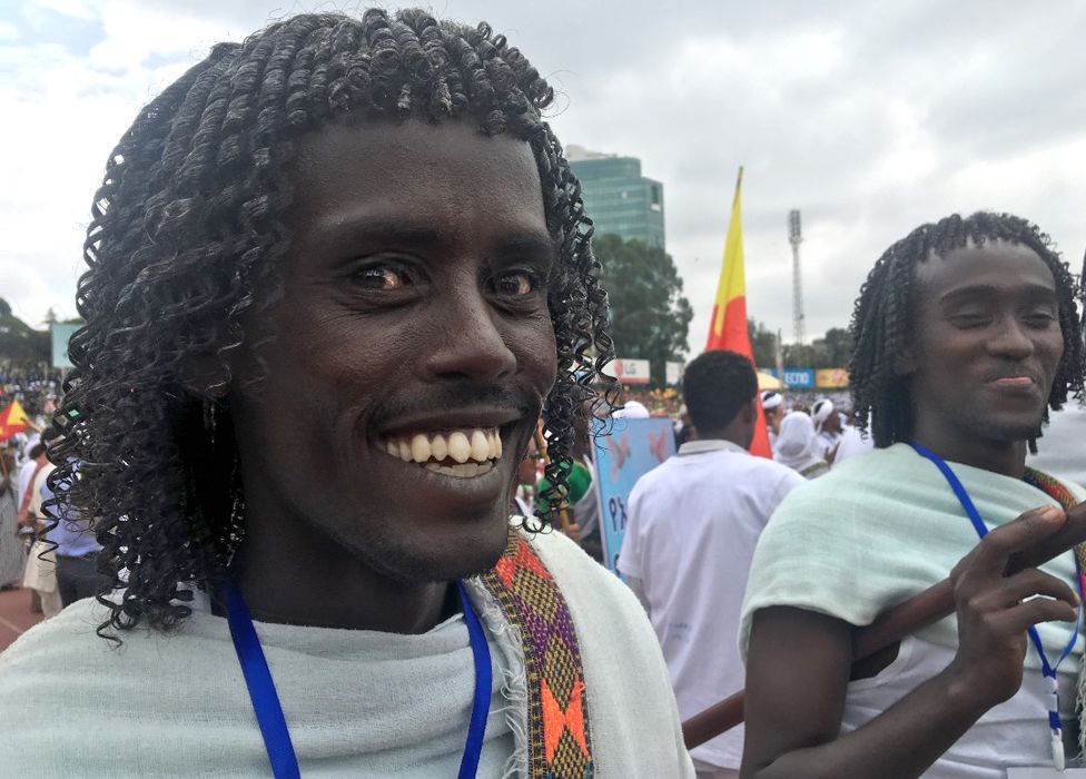 In Pictures Ethiopians Drum For Unity Bbc News 