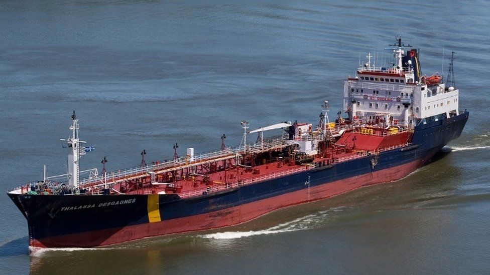Asphalt and bitumen tanker MV Asphalt Princess, previously named the Thalassa Desgagnes