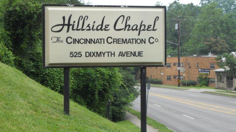 The Hillside Chapel Crematory in Cincinnati, Ohio