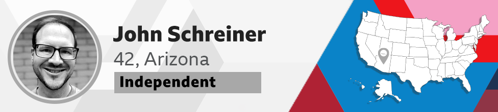 Джон Шрайнер, 42 года, Аризона, независимый