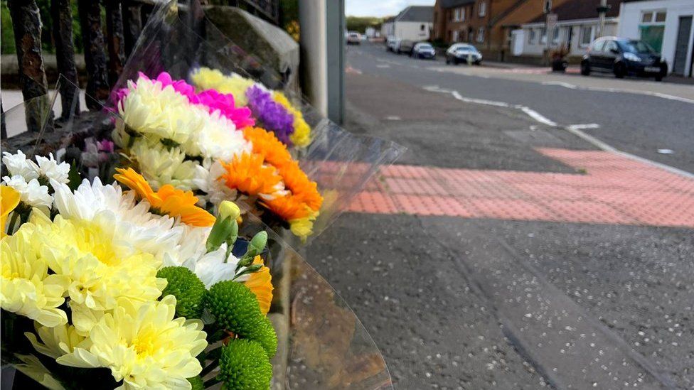 Floral tributes