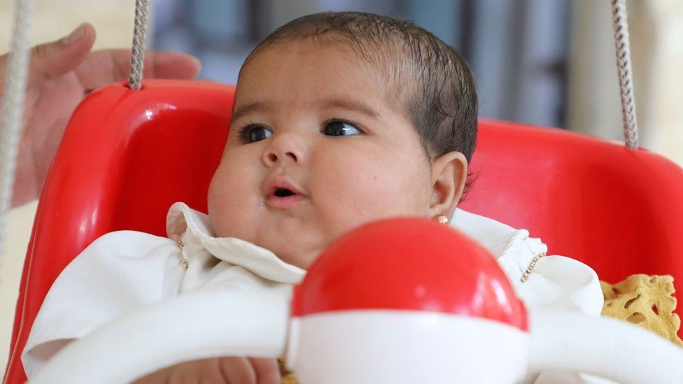 Afraa connected  a reddish  babe  swing