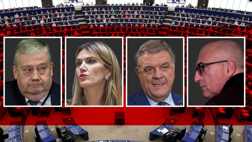 Marc Tarabella, Eva Kaili, Pier Antonio Panzeri and Andrea Cozzolino are the four current and former MEPs wrapped up in Qatargate