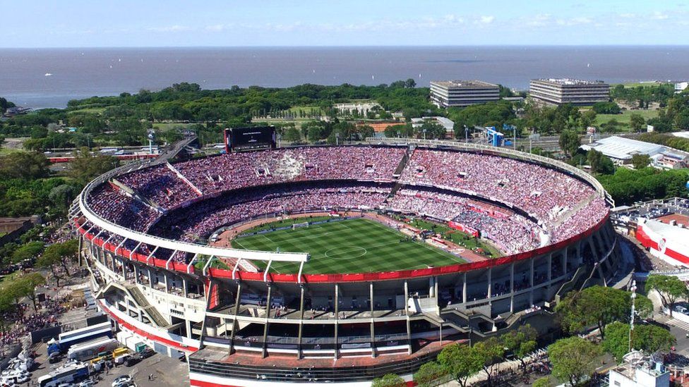 Estadio Buenos Aires.