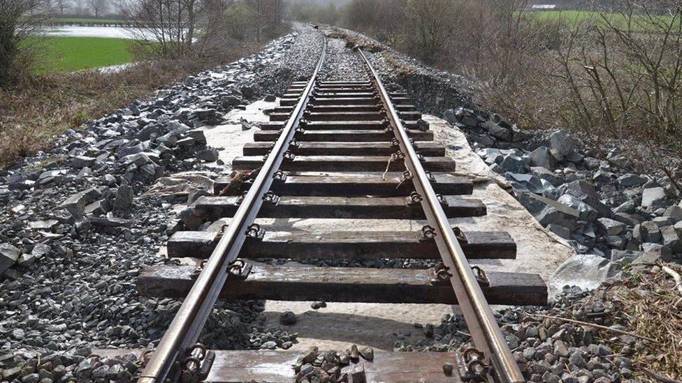 Damage to the tracks