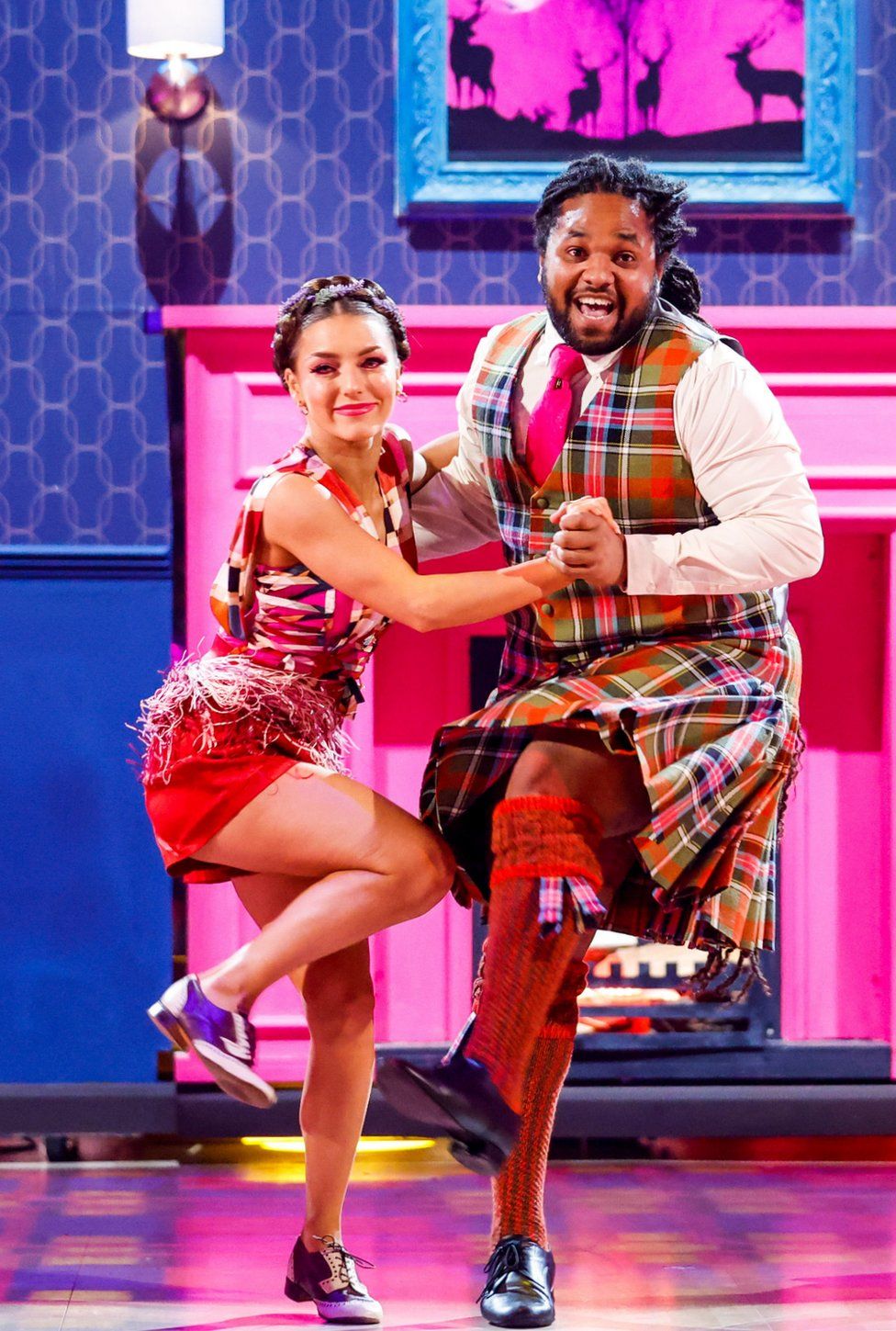 Jowita Przystal and Hamza Yassin on Strictly Come Dancing