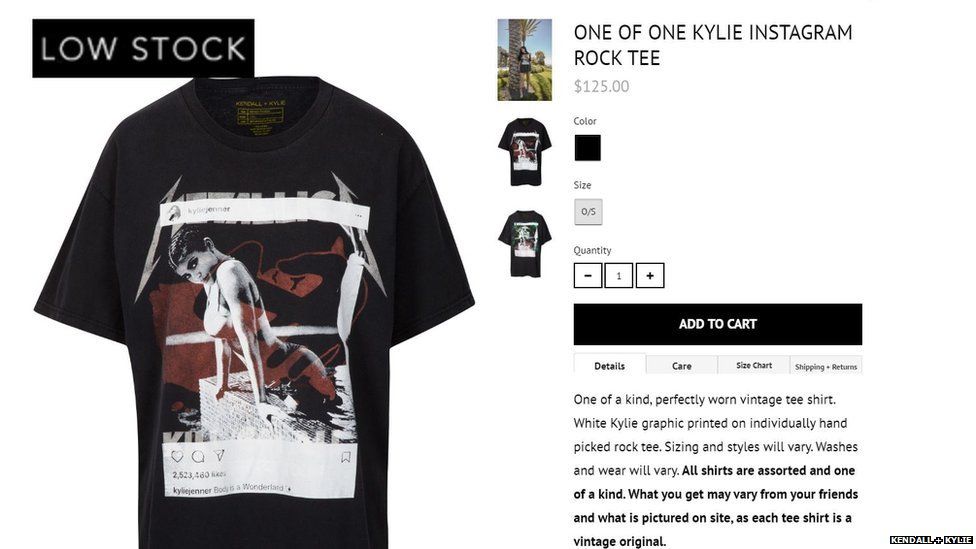 pedal Month support Kendall and Kylie Jenner apologise for Tupac and Metallica T-shirts - BBC  News