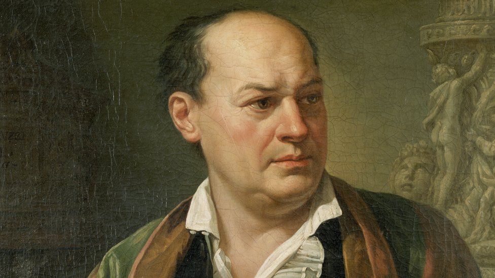 Portrait of Piranesi by Pietro Labruzzi