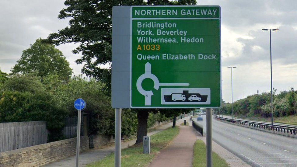 Hull Key route to close overnight due to roadworks BBC News