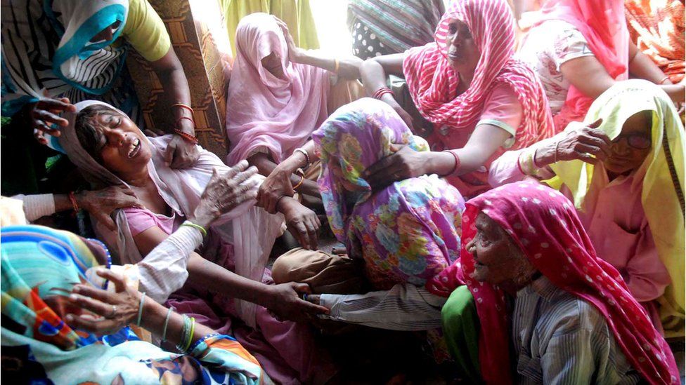 Indian protests after Dalit children burnt alive in caste attack BBC News