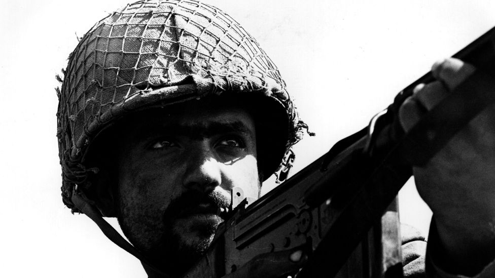 An Israeli soldier, 1967