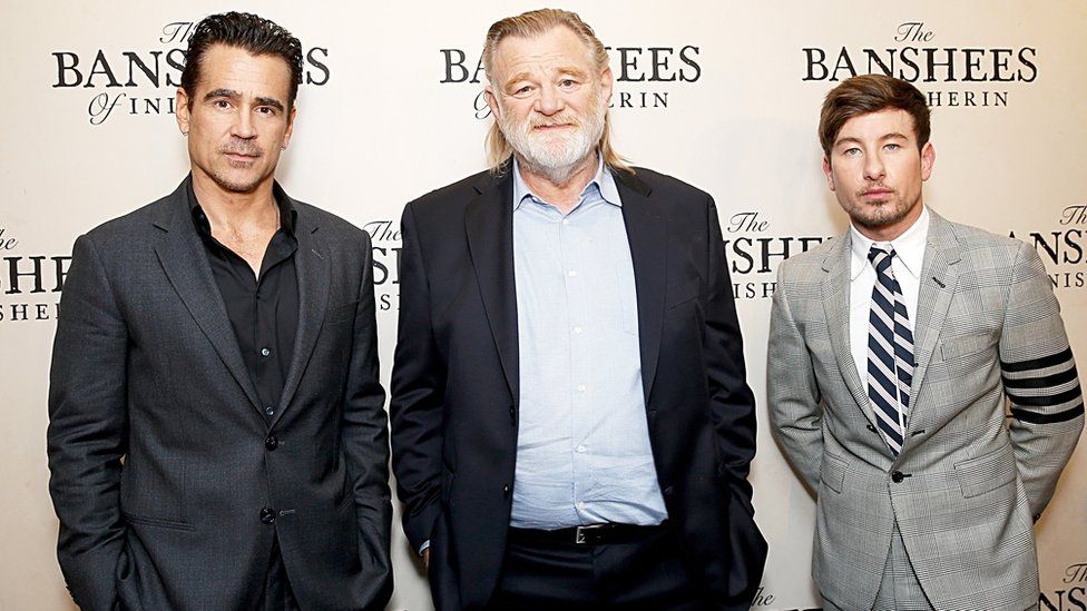 Colin Farrell, Brendan Gleeson and Barry Keoghan