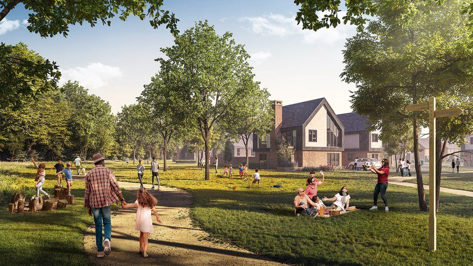 Proposed development at Hulton Park