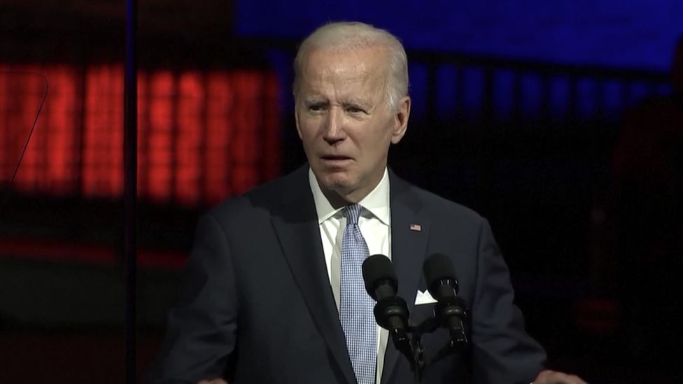Biden speaking in Pennsylvania