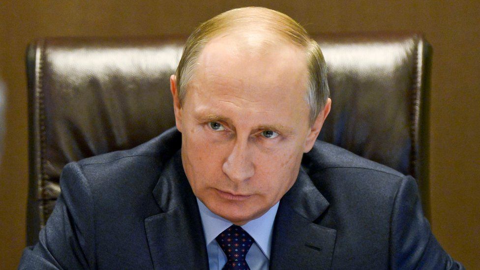 Russian President Vladimir Putin on 6 October 2015